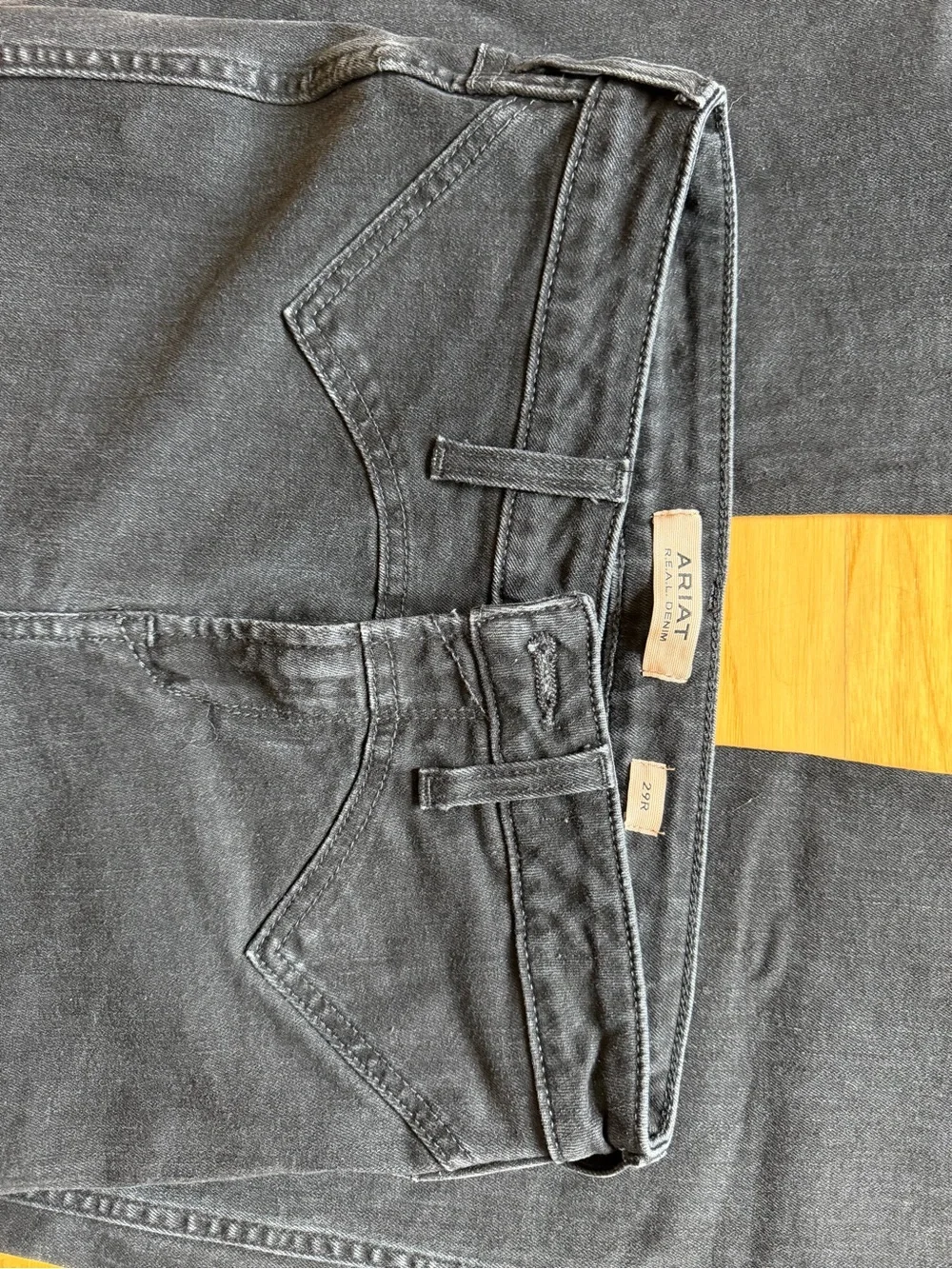 Black Ariat Bareback Retro Jean - Picture 3 of 3